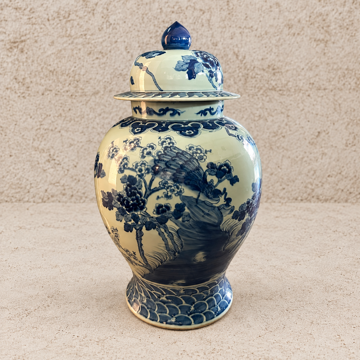Chinese Blue and White Ginger Jars