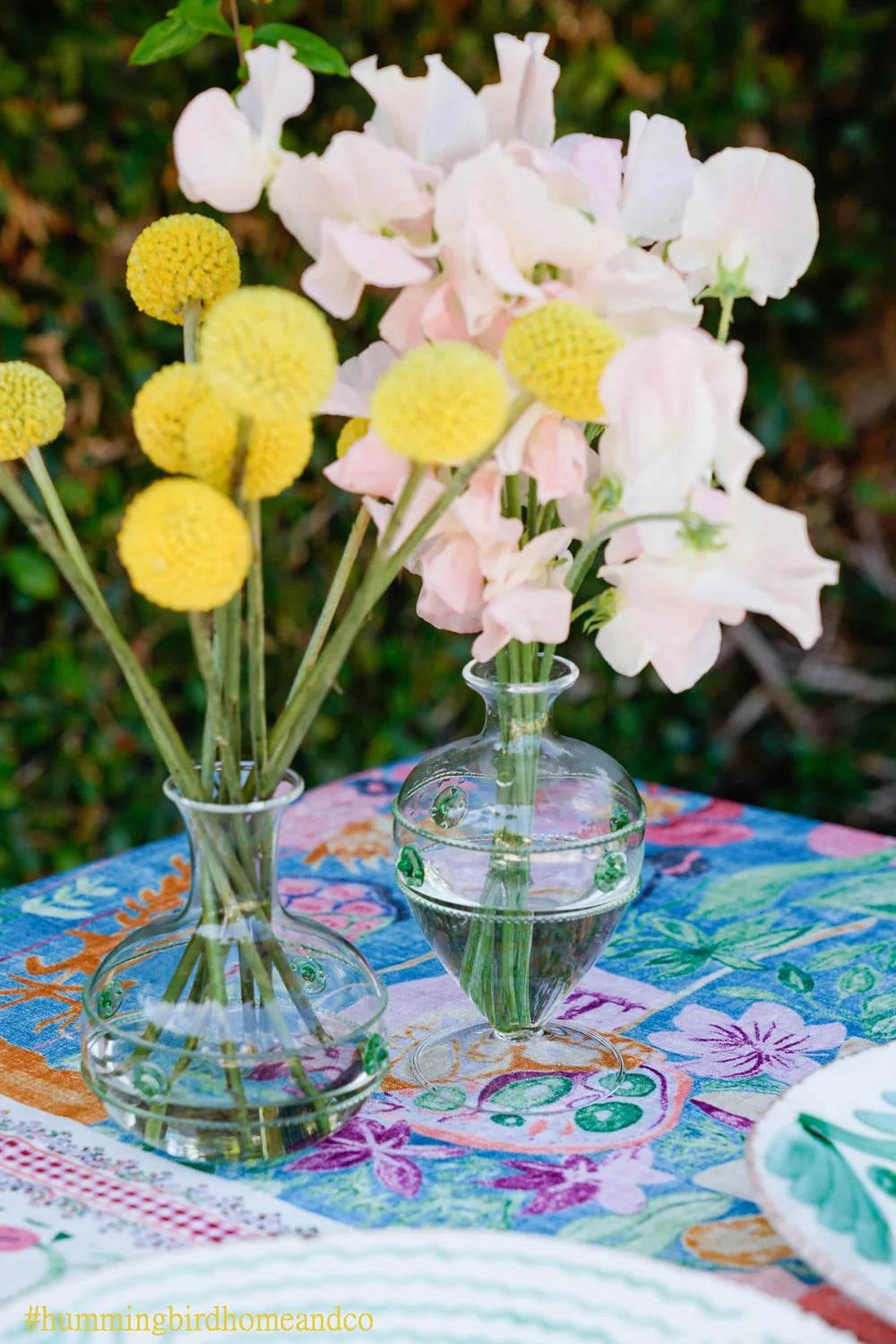 Miss Rose Bud Vase, Set of 4