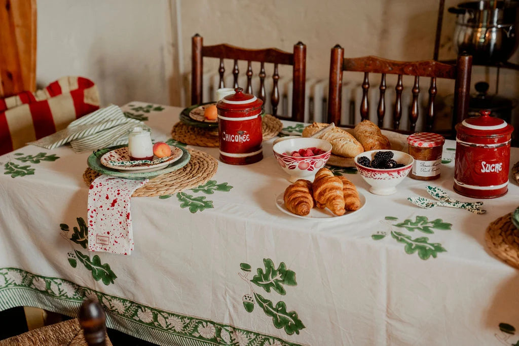 Khaki Oak Tablecloth