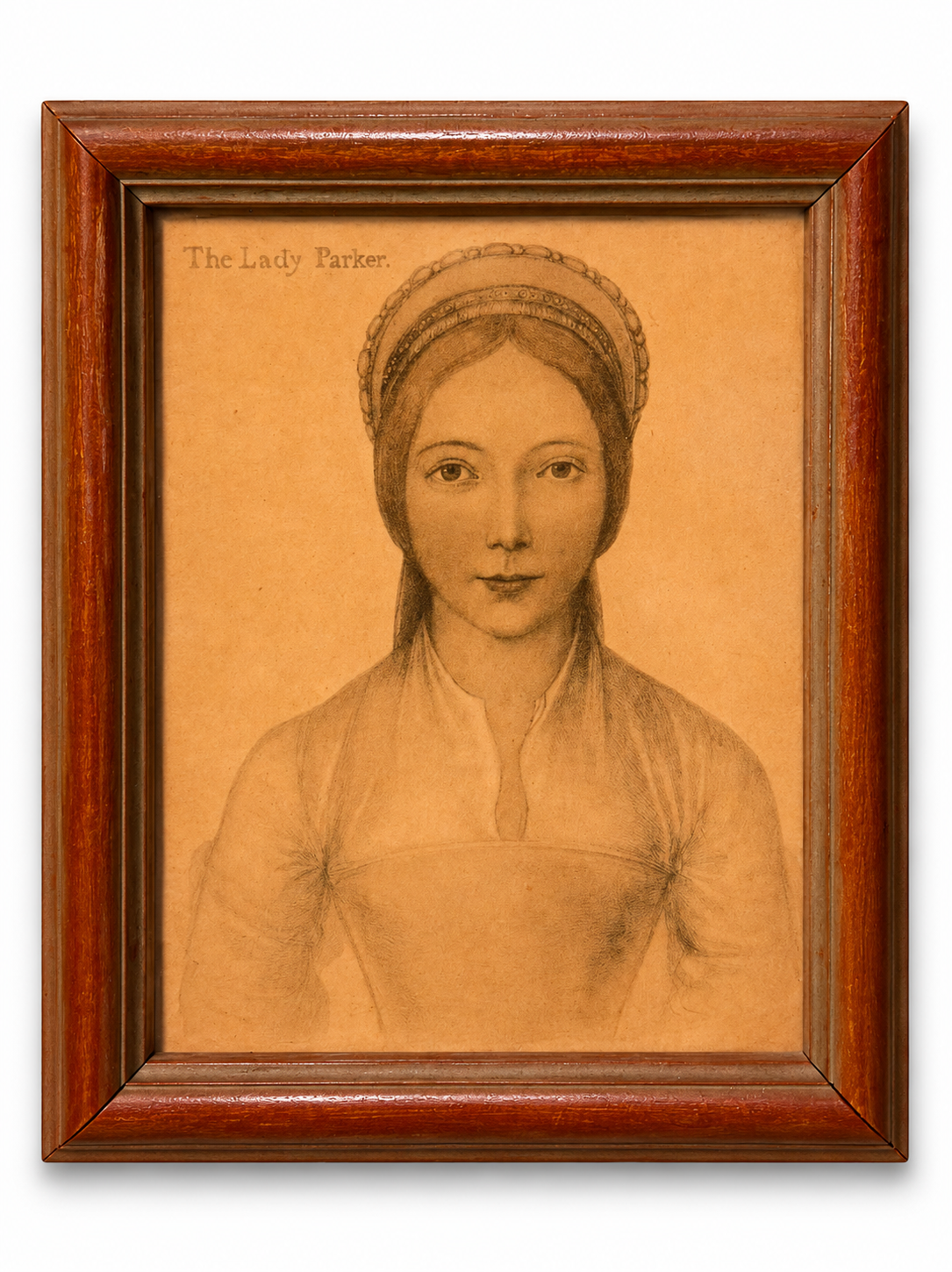 Vintage Lady Parker Portrait
