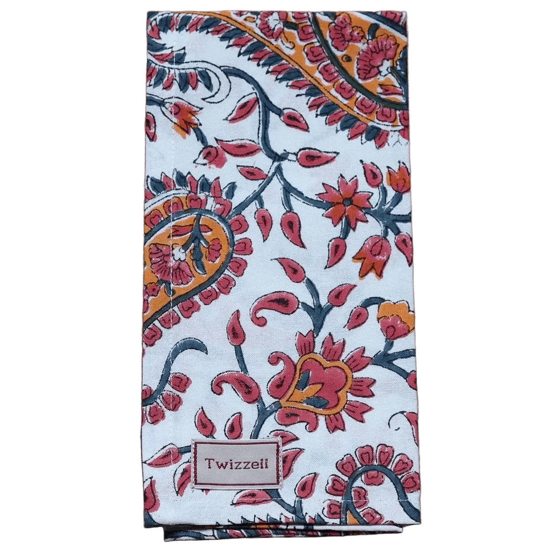 Autumn Paisley Napkin x 4