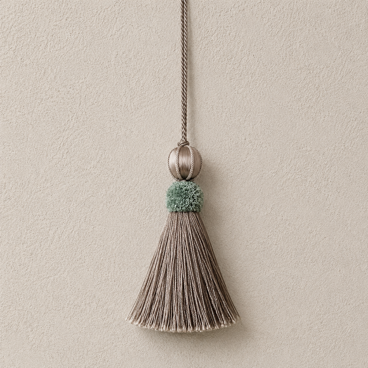Satin Beaded Tassel