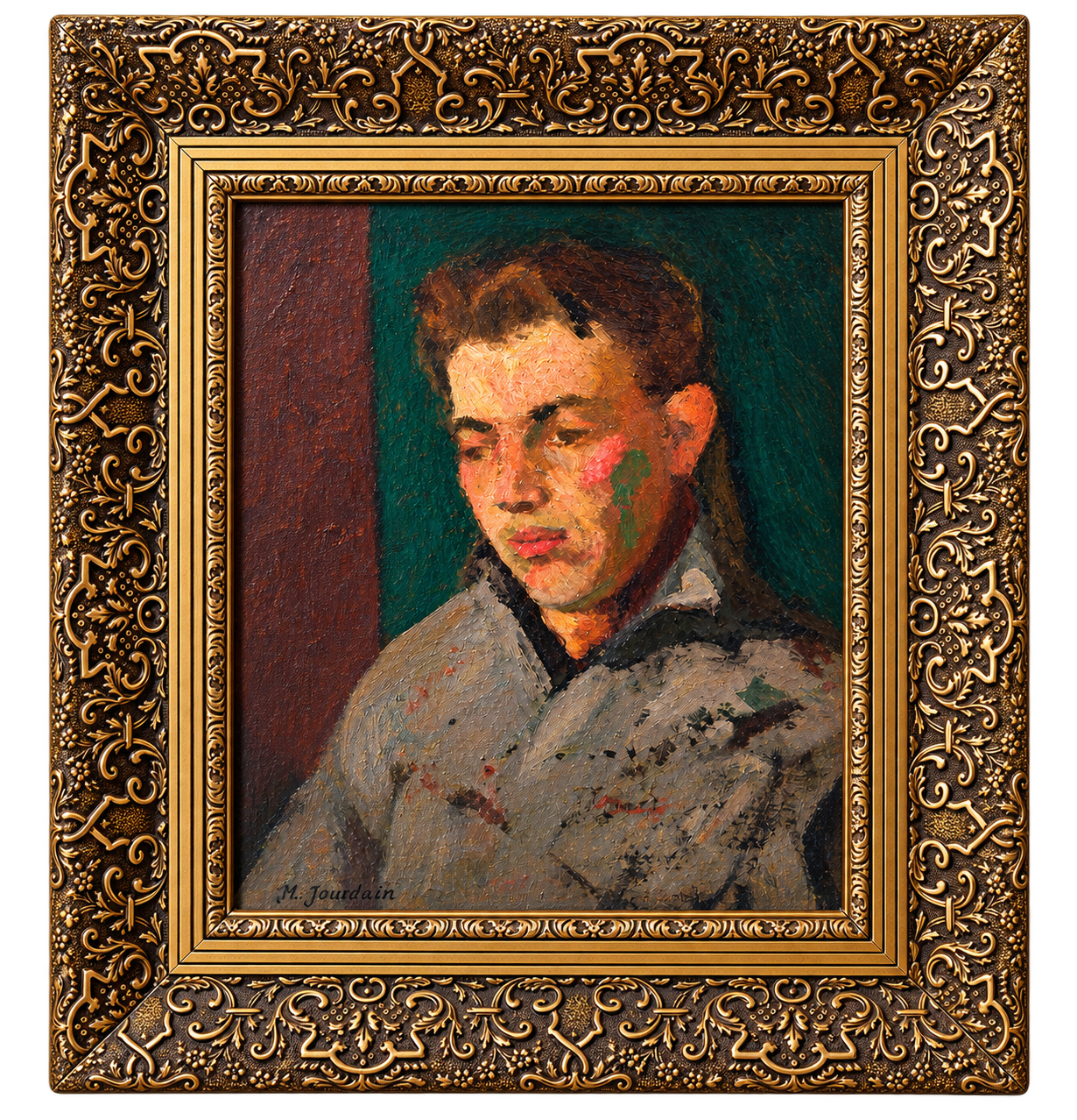 Manner of George Kennedy Brandriff (American, 1890-1936), Portrait of a Young Man