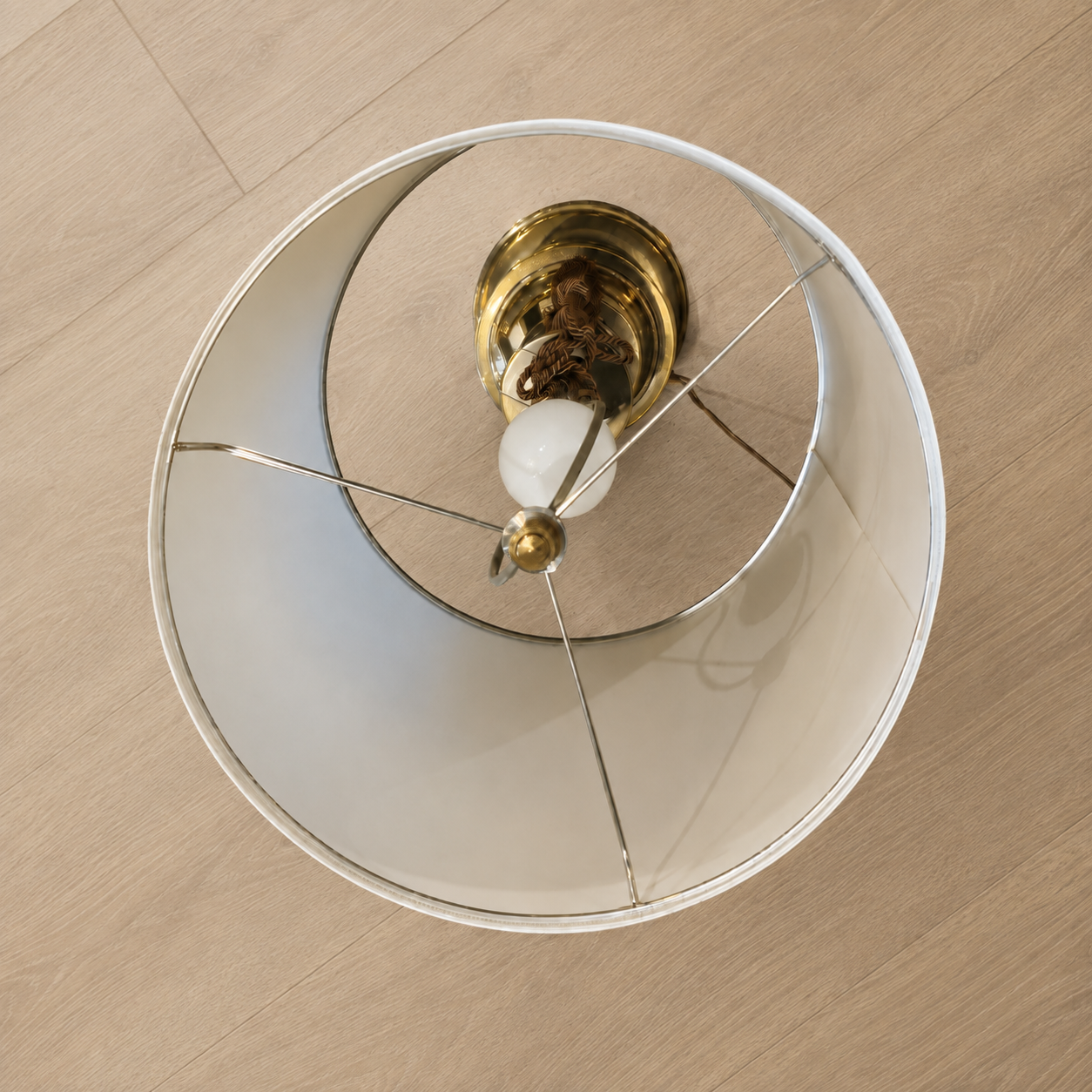 Vintage Stiffel Solid Brass Table Lamp