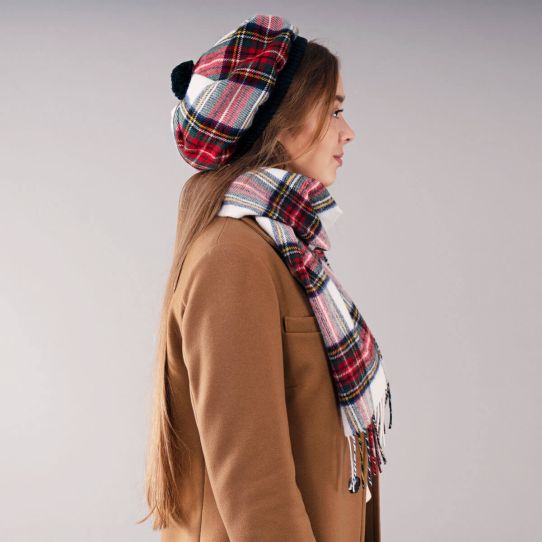 Lambswool Tam Stewart Dress Modern