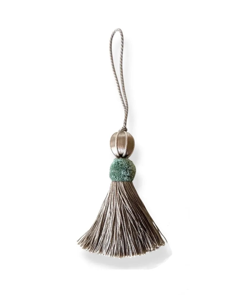 Satin Beaded Tassel