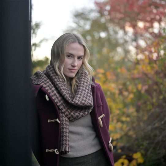 Fearne Scarf Corrie Blush