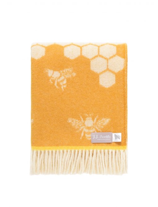 Bee Wool Throw
