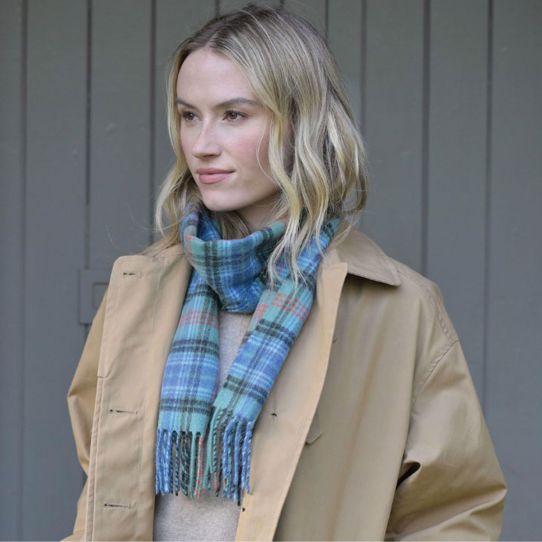 Beau Cashmere Scarf Lochcarron Hunting