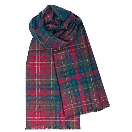 Brock Scarf Caledonia Ruby