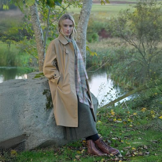 Alba Scarf Dundee Rose