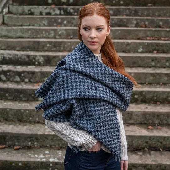 Fearne Scarf Corrie Sky