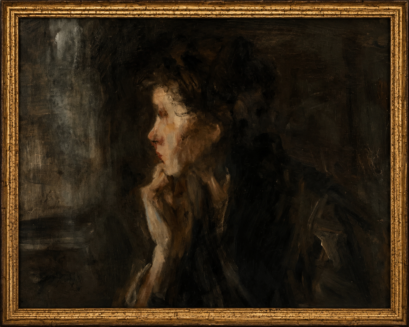 Framed Vintage Portrait of a Woman #P-501