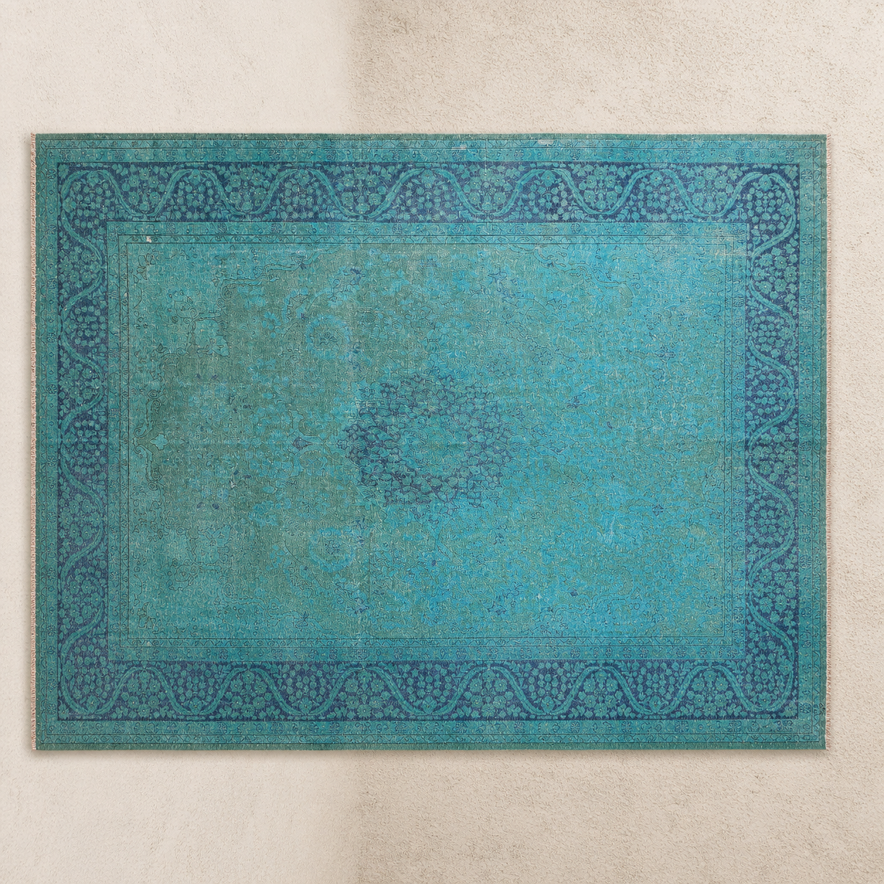 Vintage Blue Persian Rug