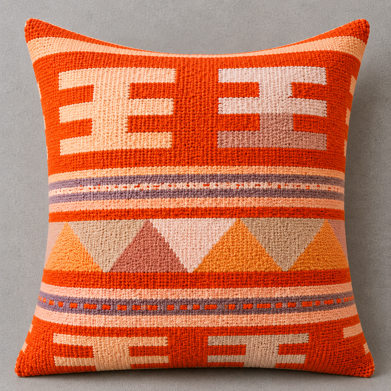 One-of-a-Kind Design#4 Vintage Turkish Kilim Pillow