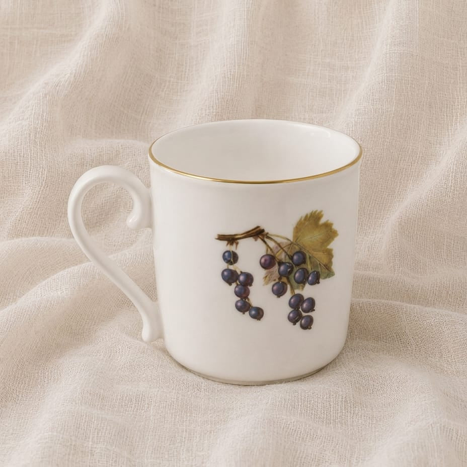 Vintage Royal Worcester Evesham Gold Mug