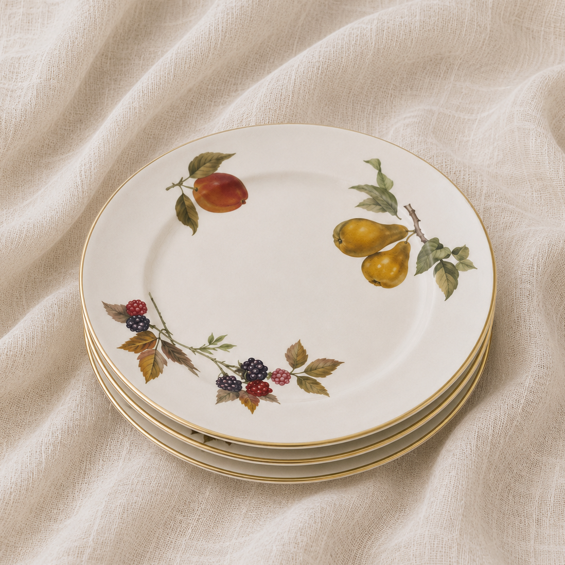 Vintage Royal Worcester Evesham Gold Side/Salad Plate