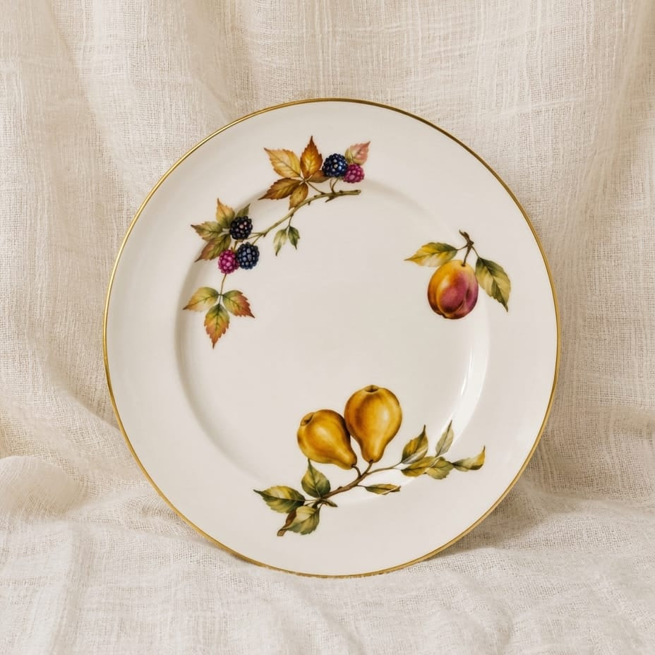 Vintage Royal Worcester Evesham Gold Side/Salad Plate