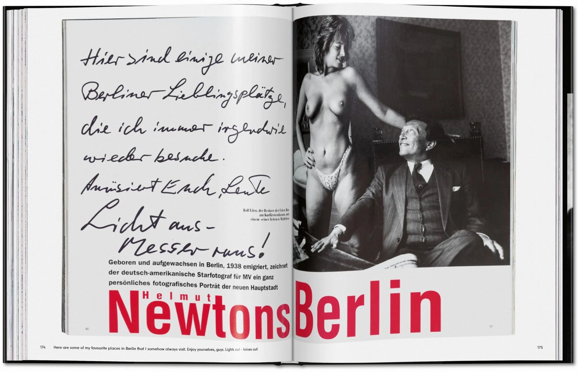 Helmut Newton. Berlin, Berlin - book by Harder, Matthias