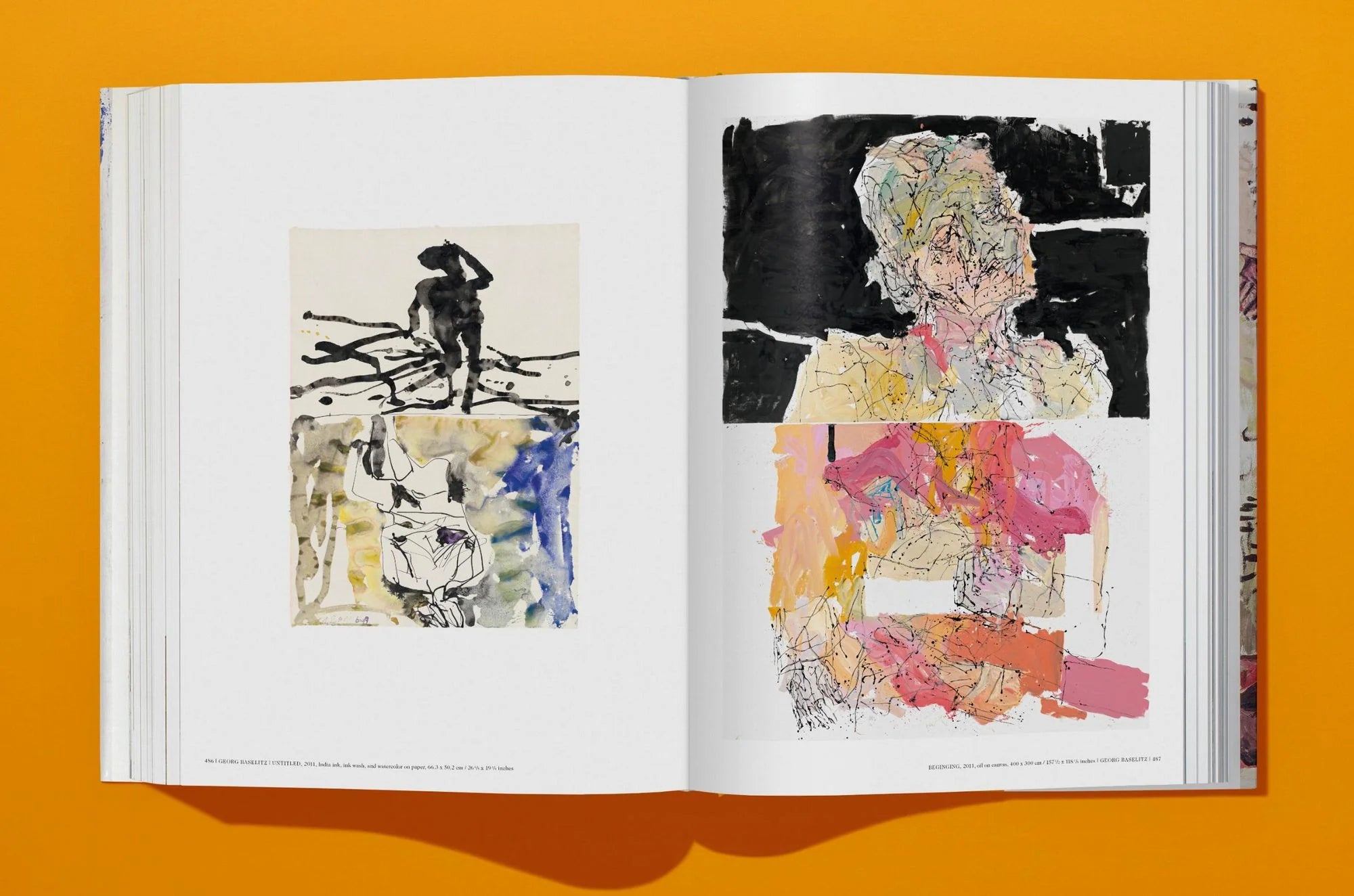 Georg Baselitz - book by Holzwarth, Hans Werner