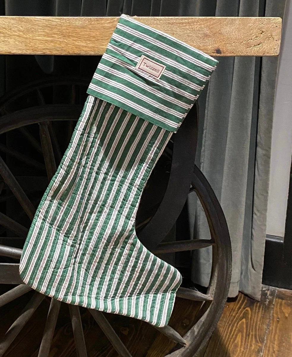 Dark Green Stocking