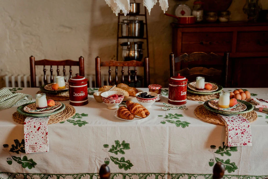 Khaki Oak Tablecloth
