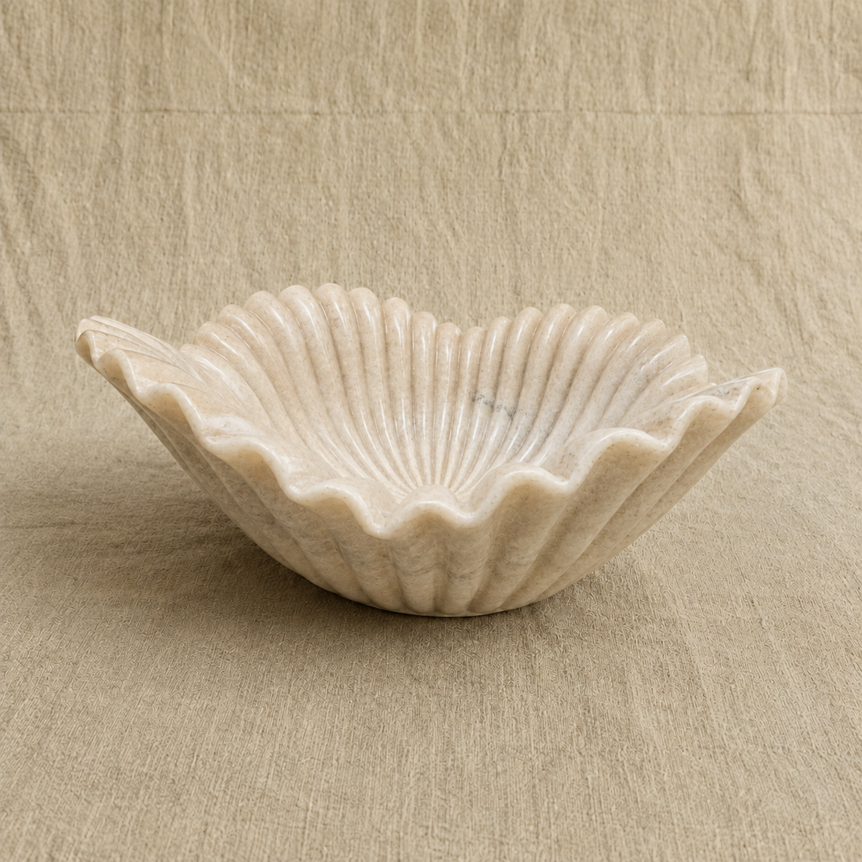 Medium Flower Marble Bowl