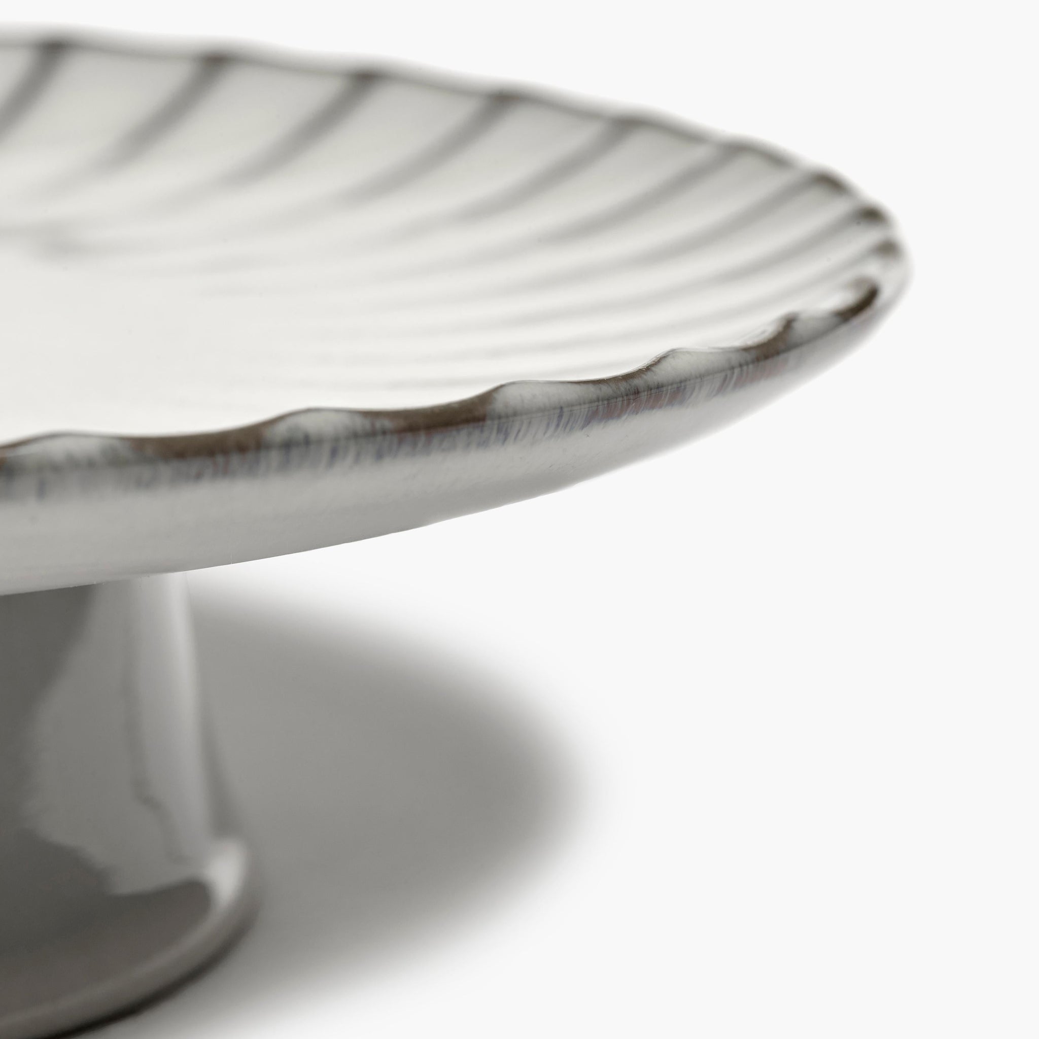 CAKE STAND L WHITE INKU