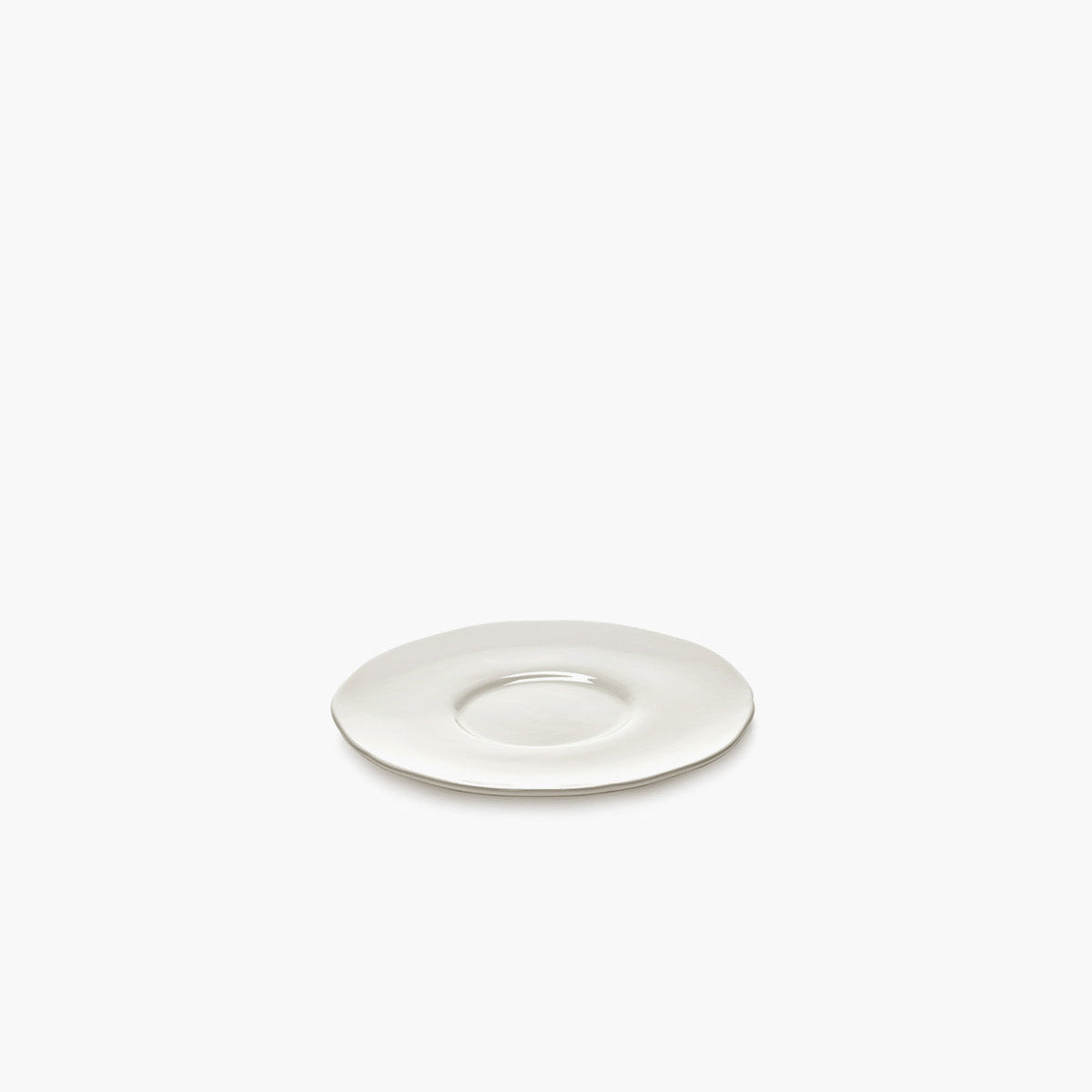 SAUCER COFFEE CUP WHITE SILHOUETTE