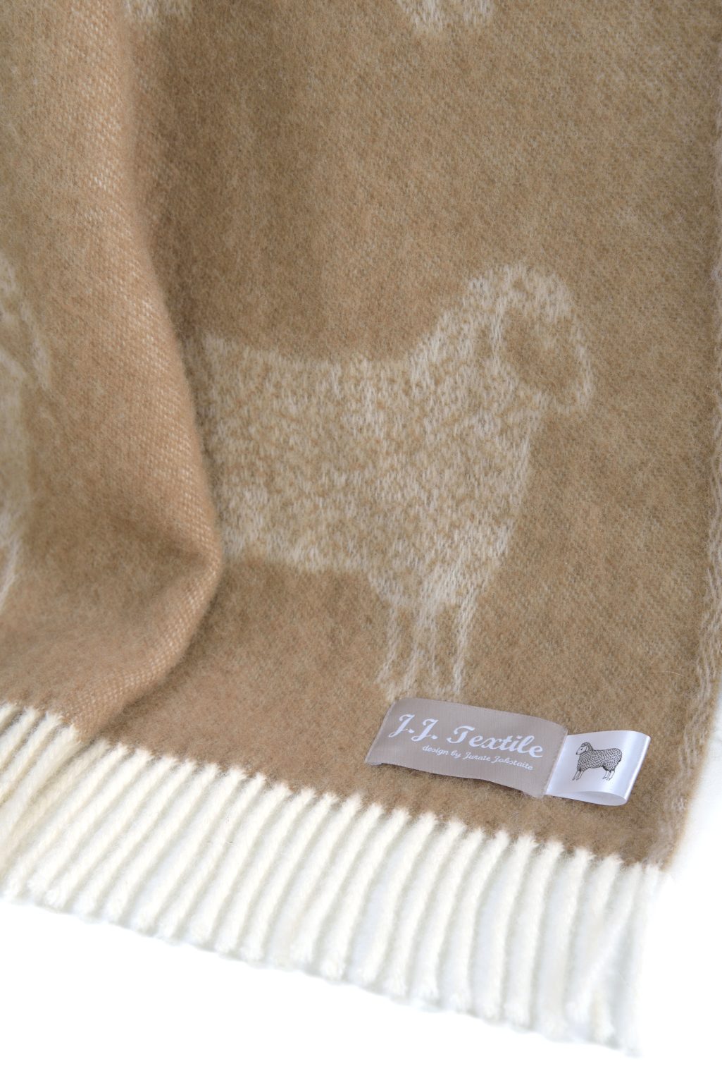 Brown Sheep Pure Wool Throw