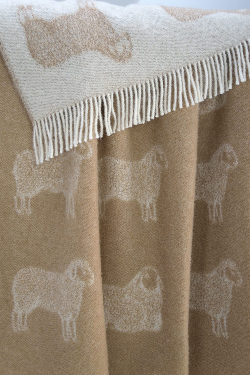 Brown Sheep Pure Wool Throw
