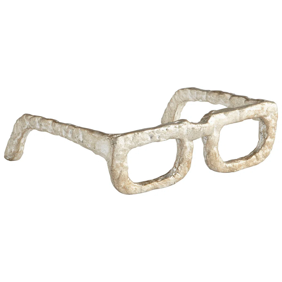 Handcrafted Metal Eyeglass Sculpture