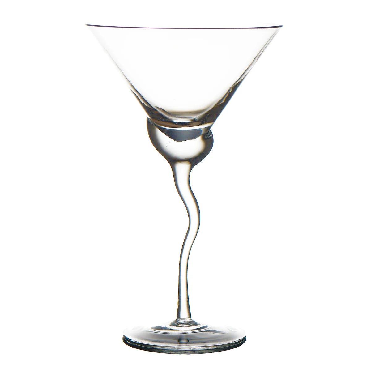 Martini Glass Wave Stem