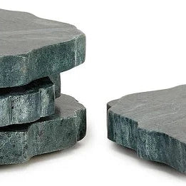 Marble Scalloped Coasters
