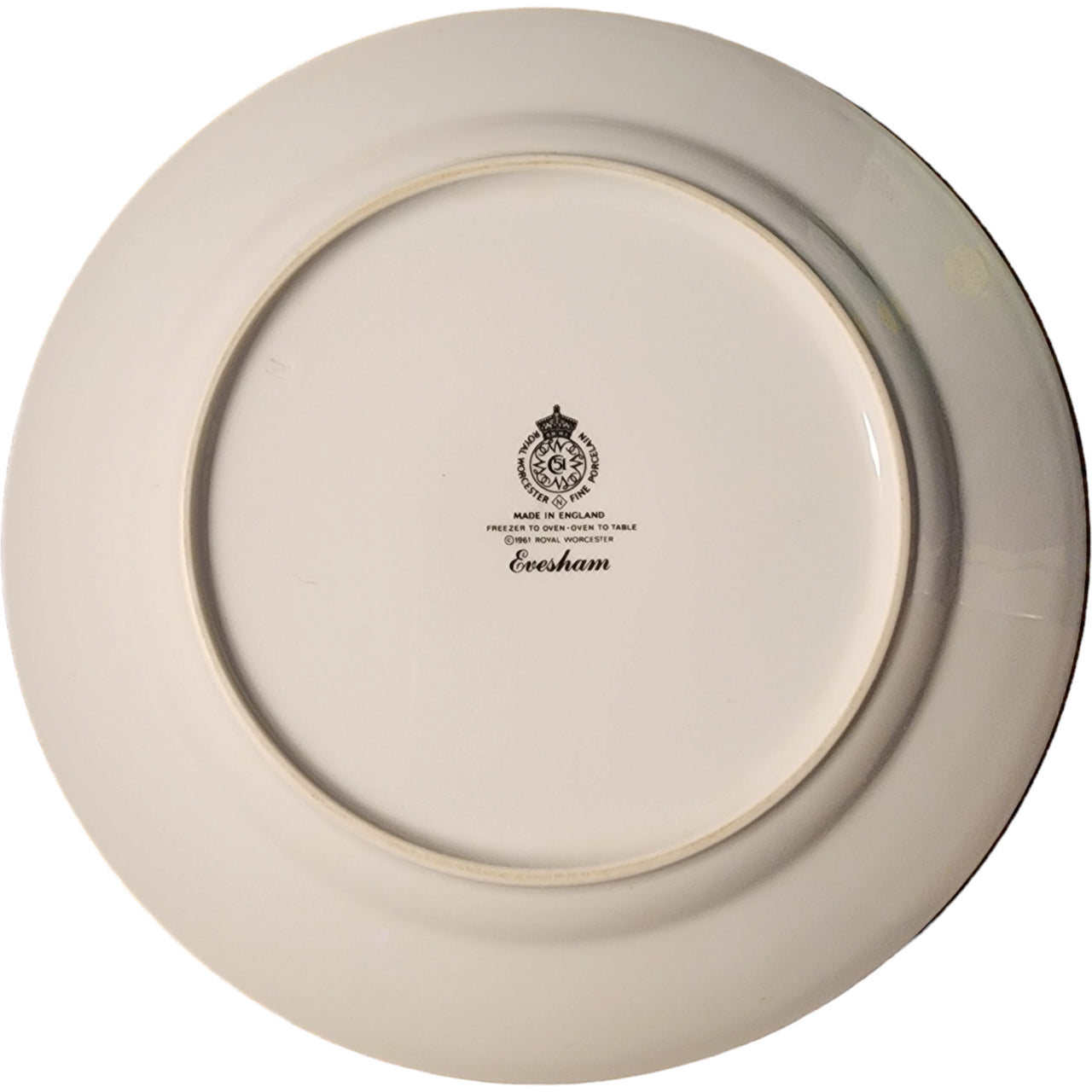 Vintage Royal Worcester Evesham Gold Bread Plate