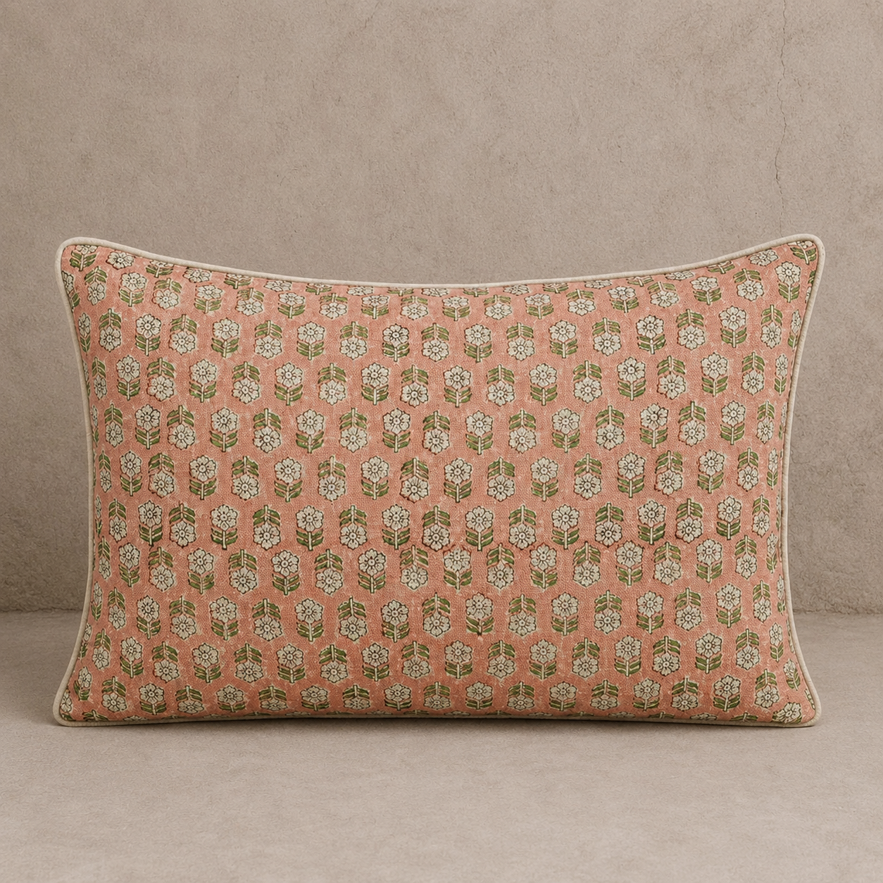 Tulsi Coral Pillow