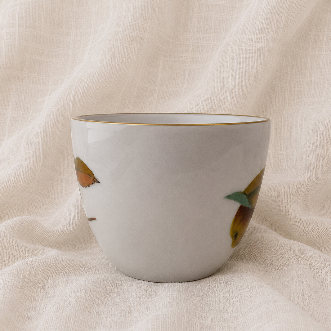 Vintage Royal Worcester Evesham Gold Teacup with Saucer
