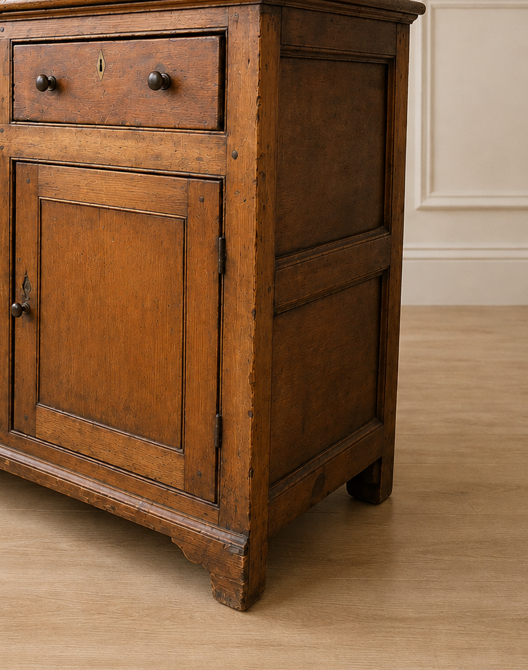 Vintage Welsh Oak Hutch