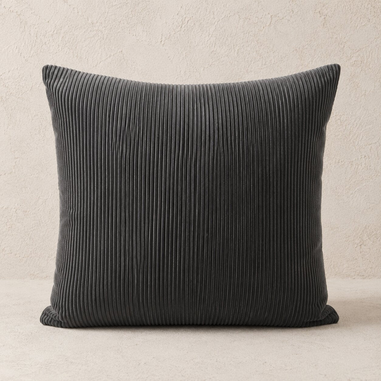 Locharron Highland Jewel Tartan and Midnight Velvet Corduroy Small Accent Pillow
