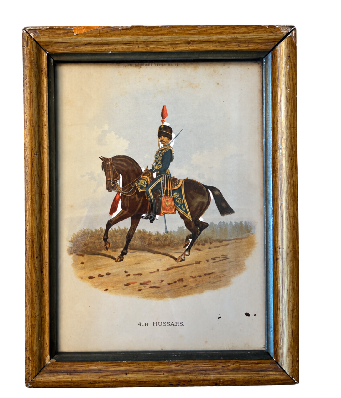 4th Military Hussars Painting