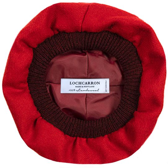 Lambswool Tam Scarlet