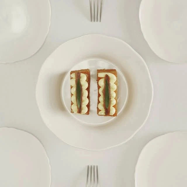 HIGH SIDE PLATE L WHITE SILHOUETTE