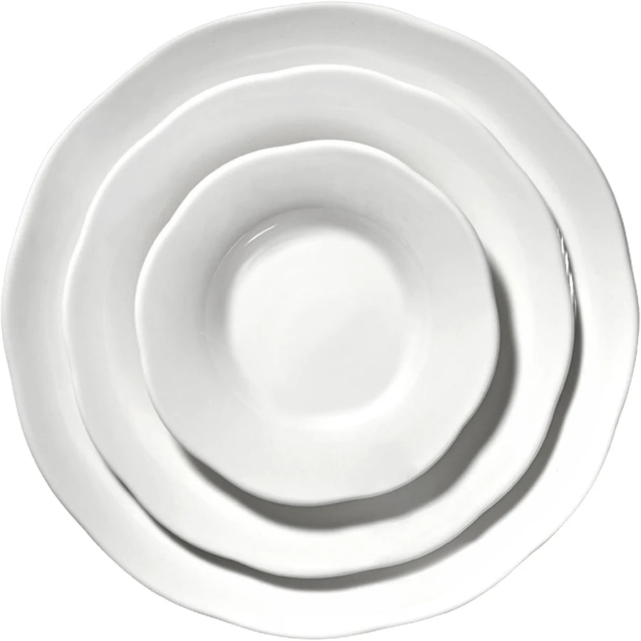 HIGH SIDE PLATE L WHITE SILHOUETTE