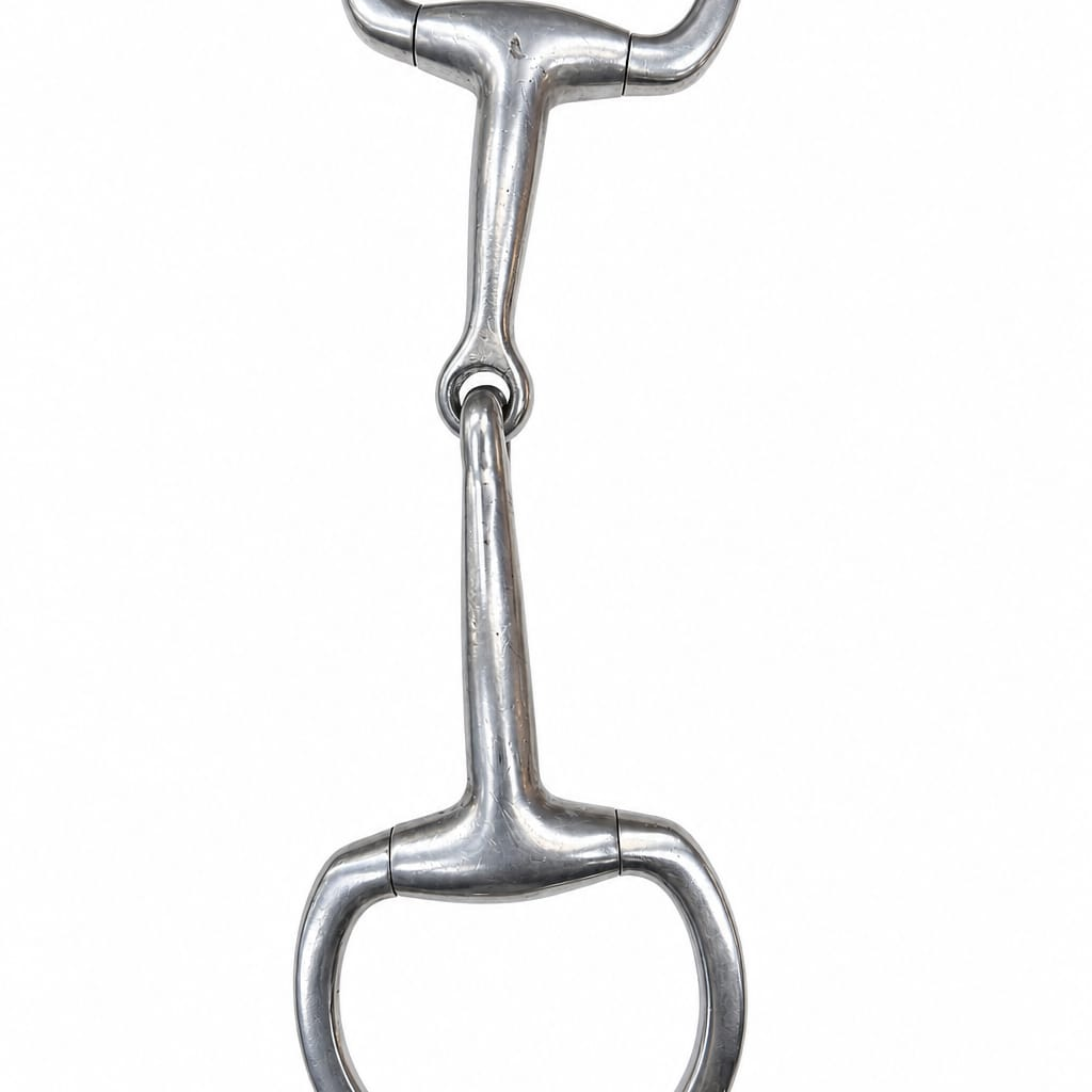 Vintage Silver & Copper Tone Equestrian Horse Bit Decor