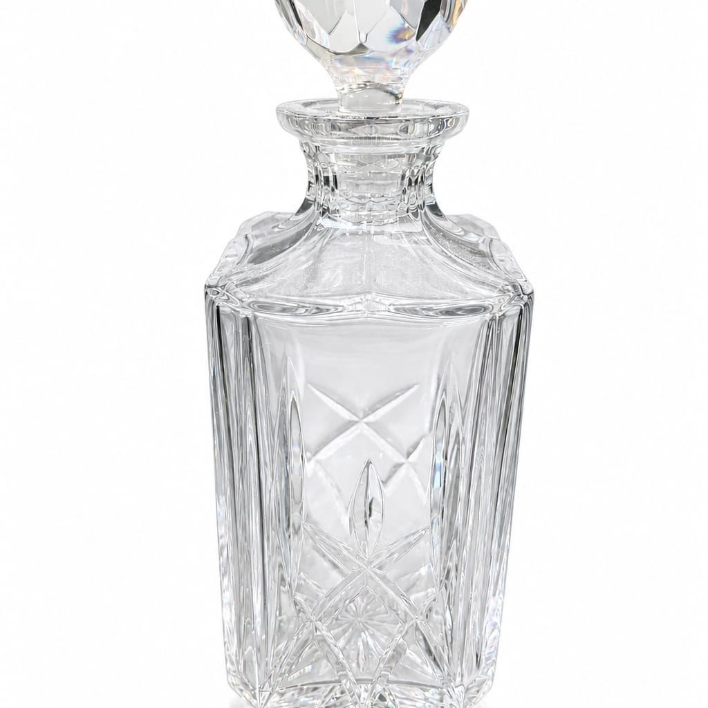 Crystal Liquor Square Decanter