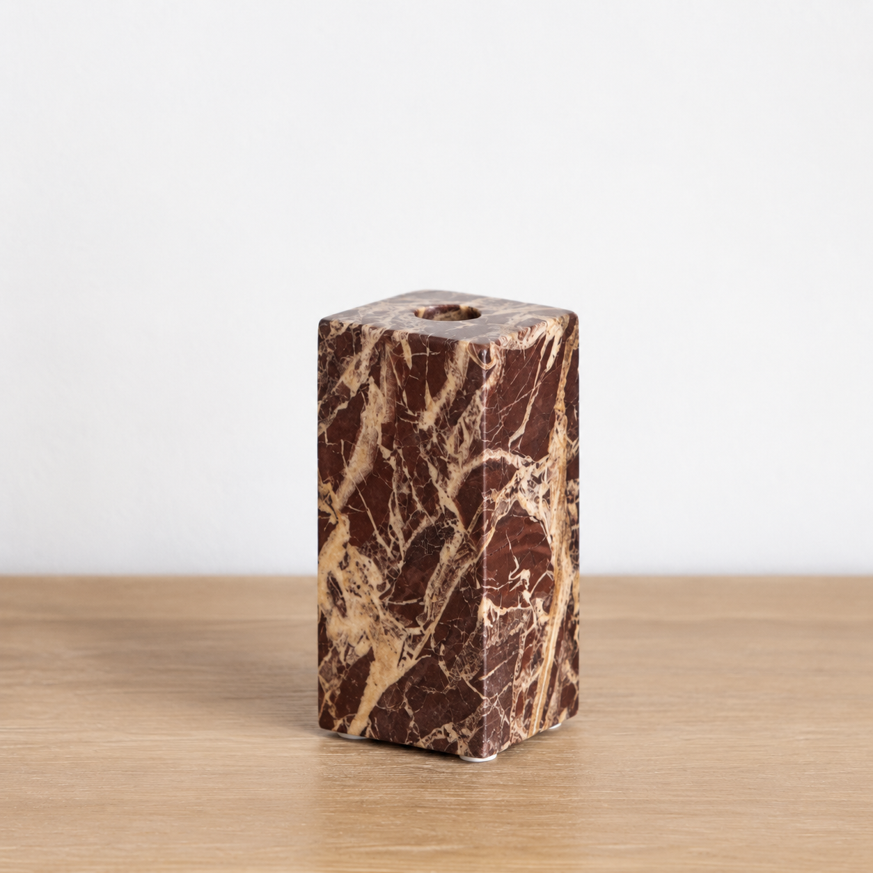 Red Levanto Pillar Candle Holder